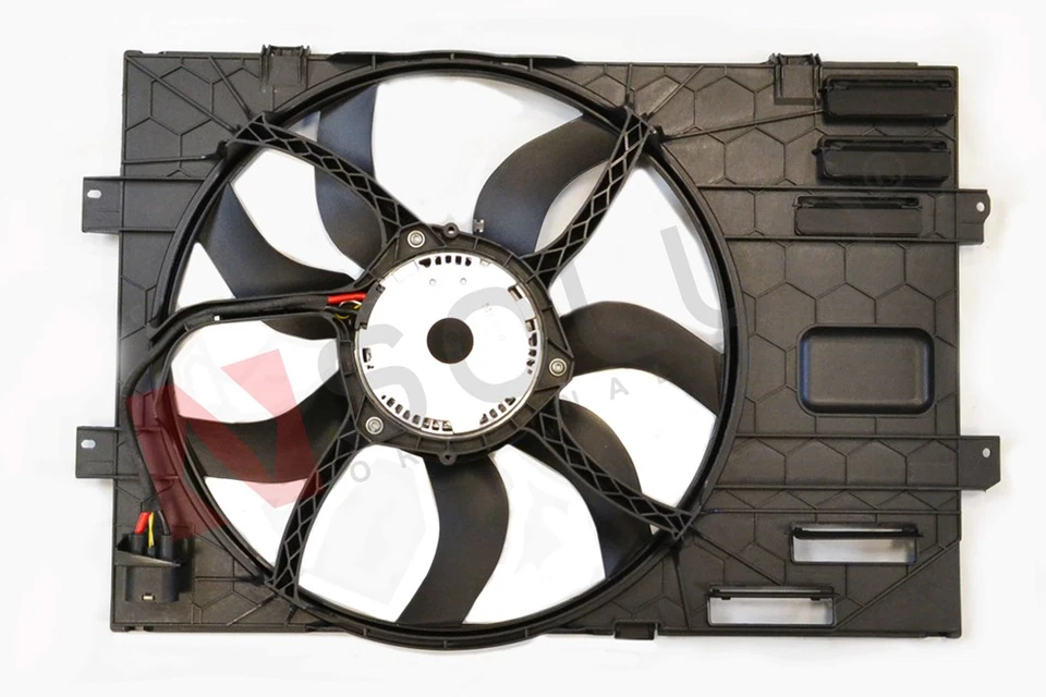 Sollo Kühlerlüfter Lüfter, Motorkühlung für VW 7E0121205H, 7E0121205A - Bild 1 von 1