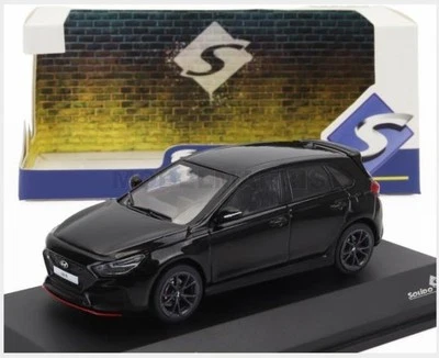 SOLIDO 4314402 HYUNDAI - i30N 2022 - BLACK - 1/43 - Immagine 1 di 4