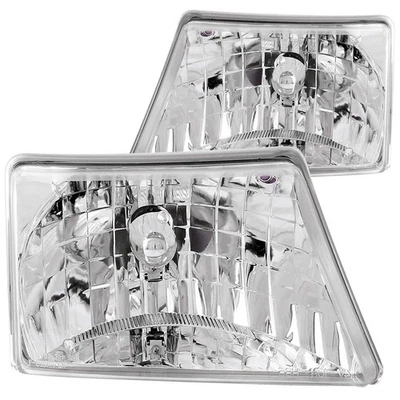 Faros de cristal cromados ANZO para Ford Ranger 1998-2000 Foto 1 de 4