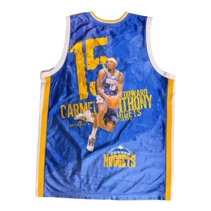 Carmelo Anthony Denver Nuggets Majestic Swingman Jersey Vintage AOP Back Small - Picture 1 of 5