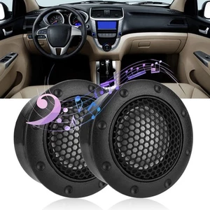 Δ 2 szt. 25mm / 1 cal Uniwersalny kopułkowy głośnik samochodowy Stereo Mały głośnik wysokotonowy Audio Sound - Zdjęcie 1 z 9