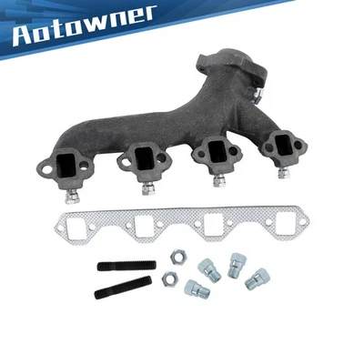 Kit colector de escape izquierdo para Ford Bronco F-150 F-250 F-350 V8 5,8 L 1988-1996 Foto 1 de 4