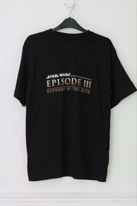 Star Wars Rache der Sith Herren Medium T-Shirt Vintage Y2K Episode 3 Promo - Bild 1 von 5