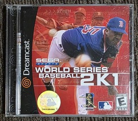 World Series Baseball 2K1 (Sega Dreamcast) CIB COMPLETE & TESTED