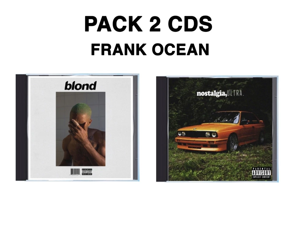 PACK  2 CDs Frank Ocean - Blond Blonde & Nostalgia Ultra Foto 1 de 1