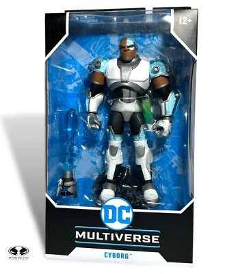 👨‍🚀💠DC Multiverse-McFarlane 7" CYBORG "TEEN TITANS" The Animated Series⚙️ - Photo 1/4