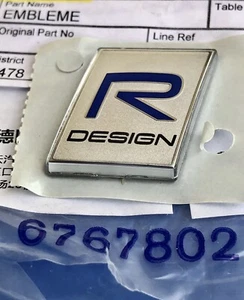 ORIGINAL Volvo AWD R DESIGN Badge LOGO 31391873 S40 S60 S90 V40 V60 SC90 V70 - Imagen 1 de 12