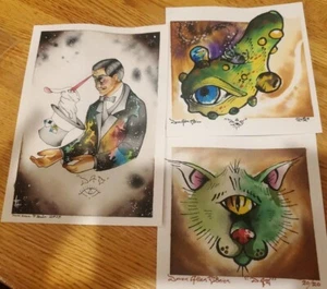 Watercolor Artwork Done By Deven Allen O"Brien - Picture 1 of 4