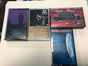 Lot of 4 Cassettes Crusin' Classics, Great Love Songs, Diane Schurr, Gershwin - Picture 1 of 3