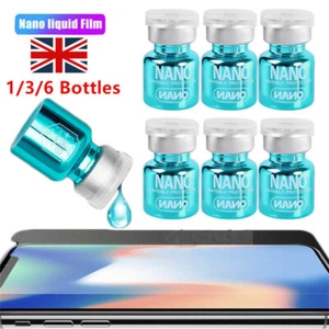 1-6Bottle Nano UV Liquid Glue Tempered Glass Screen Protector for All Cell-Phone - Picture 1 of 27
