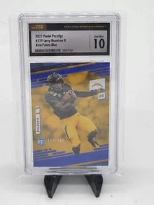 2021 Prestige Football Larry Rountree Los Angeles Chargers RC Rookie CSG Gem 10 - Picture 1 of 2