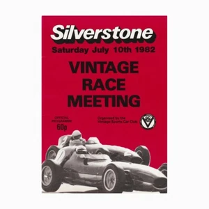 Silverstone VSCC Race Programme 1982 - Picture 1 of 1