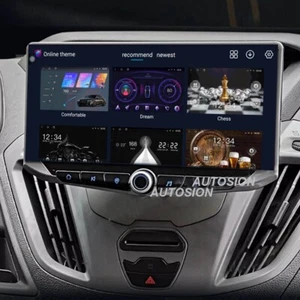 10.88"QLED For Ford Transit Custom Connect B-Max Car Radio Stereo Carplay 4+64GB - Picture 1 of 18