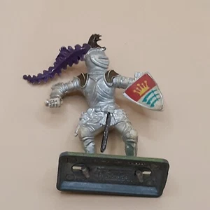 Britains Ltd. 1971 &1992 Details Mittelalter Ritter Schild England Plastik Soldat - Bild 1 von 5