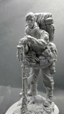 1/16 Resin Falklands War Royal Marines Unpainted Unassembled - Image 1 of 2