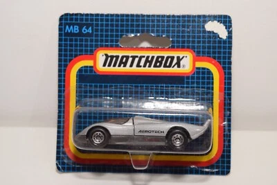 A94 1:64 3 INCH MATCHBOX LESNEY MB-64 MB64 MB 64 OLDSMOBILE AEROTECH SHORT CARD - Immagine 1 di 4
