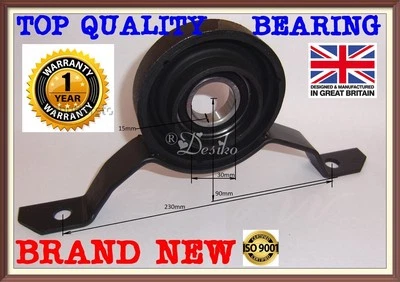 PROPSHAFT CENTRE SUPPORT BEARING For AUDI A4 S4 RS4 B6 B7 8E QUATTRO 30X230X90MM - Image 1 of 2