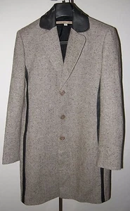 CAPPOTTINO DONNA in LANA CON INSERTI IN PELLE  - DONNA GAY - Taglia 38 - - Picture 1 of 1