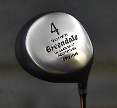 Empuñadura Mizuno Super Greendale 4 madera regular eje de acero de colección Foto 1 de 4