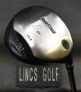 Bridgestone Tour Stage FST 13.5° 3 Wood Extra Stiff Graphite Shaft Royal Grip - Picture 1 of 6