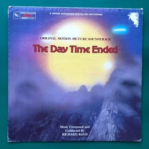 Richard Band THE DAY TIME ENDED Sci-Fi Film Soundtrack Score LP Varese USA PROMO - Picture 1 of 24