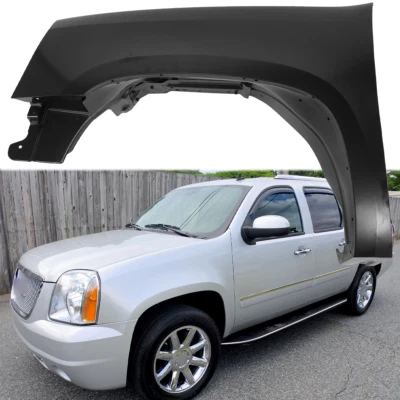 Fender For 2007-2014 GMC Yukon Yukon XL 1500 Front Driver Side Primed Steel Foto 1 de 4