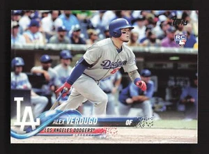 2018 Topps Alex Verdugo RC #281 Los Angeles Dodgers - Picture 1 of 2
