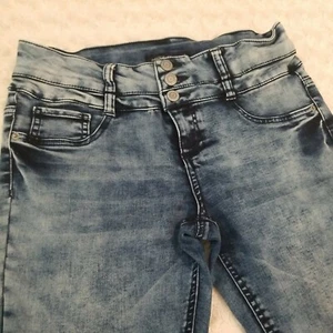 Imperial Star Girls Jeans Stretch Denim Pants ADJUSTABLE WAIST SZ 16 Comfortable - Picture 1 of 12
