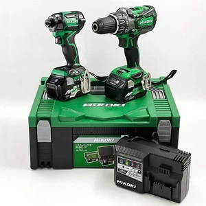[Set of 2] HiKOKI Cordless Impact Driver WH36DC, Cordless Vibration Driver Drill - Picture 1 of 1
