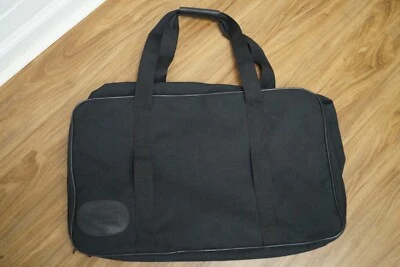 Harley-Davidson Touring Bag Black Soft Motorcycle Luggage Zipper Canvas Duffle - Image 1 of 4