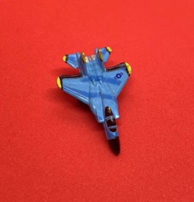 Micro machines F-15 Eagle mini blue aircraft (diecast) - Image 1 of 4