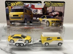 2025 Hot wheels Premium Car Culture -  Team Transport BMW  M3 & HW RALLY HAULER - Picture 1 of 7