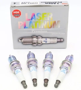 NGK Spark Plug PFR6T-10G Laser Iridium Platinum 5542 Pack of 4 -H - Picture 1 of 18