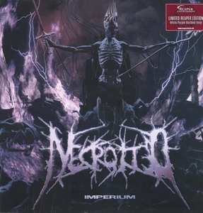 Necrotted Imperium LP Vinilo Europa Reaper 2023 180g LP En Mármol Púrpura/Blanco - Imagen 1 de 2