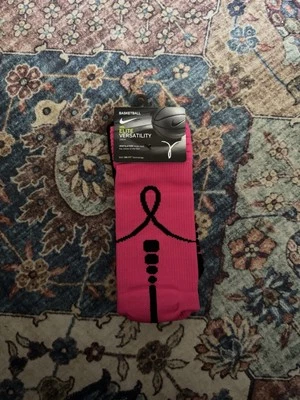 Calcetines de baloncesto Nike Elite Versatility Kay Yow WE ARE UNITED XL rosa 7008-616 Foto 1 de 3