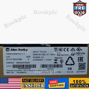 2711P-T6C21D8S 2711P-T6C21D8S HMI PanelView Plus 7 Graphic Terminal NEW - Picture 1 of 4