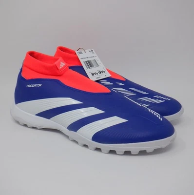 Adidas унисекс Predator League LL Laceless футбол дерна туфли синий оранжевый - Изображение 1 из 4