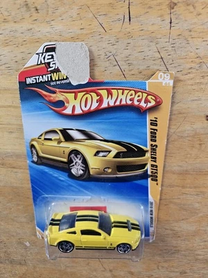 HOT WHEELS "10 SHELBY GT 500, Yellow; 2010 New Models Series 09/44 - Image 1 of 4