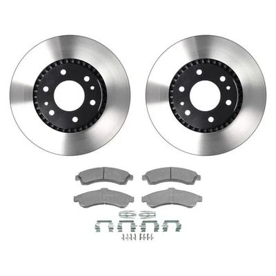 For Chevy Trailblazer EXT 02-05 ThermoQuiet Front Brake Kit w Semi-Metallic Pads Foto 1 de 4