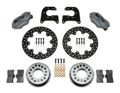 Kit de arrastre trasero Wilwood para Dynalite forjado rotor perforado Mopar-Dana 2,36 pulgadas desplazamiento Foto 1 de 4