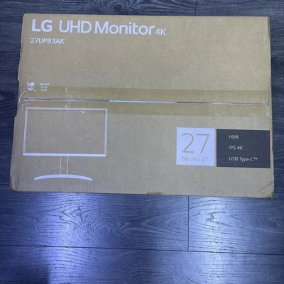 LG UHD Monitor 4k  27UP83AK 27 inch IPS 4k NEW! - Image 1 of 2