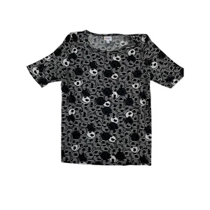 LuLaRoe Nightmare Before Christmas T-Shirt XL Jack Skellington Black White - Picture 1 of 8