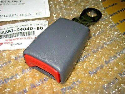 Toyota Tacoma Passenger Side ONLY Front Seat Gray Belt Buckle Bucket Seat ONLY - Image 1 of 4