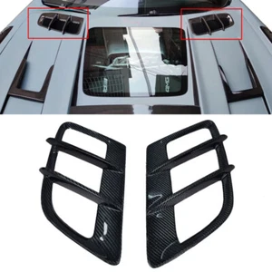 Cubierta de malla de flujo de aire con cuchara de ventilación de capó de carbono para Benz C190 AMG GT GTS GTC 2015-Up - Imagen 1 de 7