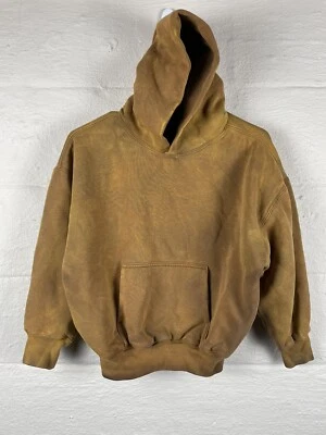 Sudadera con capucha de doble capa YZY Yeezy Gap. Marrón grande para niños jóvenes Foto 1 de 4