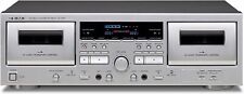 TEAC Double Cassette Deck W-1200 Silver 100V High Quality Sound Japan NEW