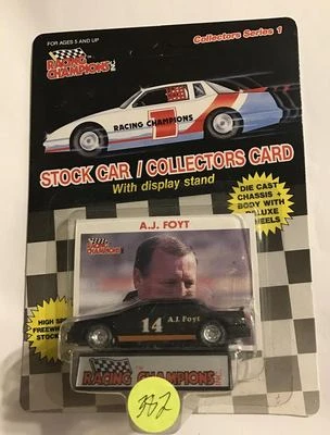 1989 #14 A.J. FOYT SERIE 1 - NEUMÁTICO DE PLÁSTICO - OLDSMOBILE #382             Foto 1 de 3