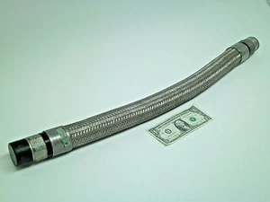 1-1/2" X 30" Resistoflex R29236B-24-30 Stainless Steel Braided FLAMMABLE Hose KB - Picture 1 of 4