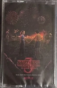 Stranger Things Season 3 Soundtrack Cassette Blue Colored Edition - Picture 1 of 2