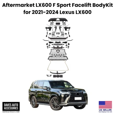 Aftermarket LX600 F Sport Facelift Body Kit for 2021-2024 Lexus LX600 - Imagen 1 de 4